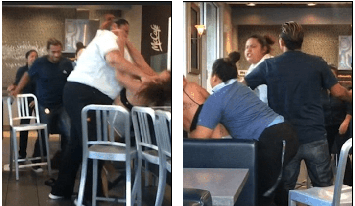 Υπάλληλος εστιατορίου McDonald’s πλακώνει στο ξύλο πελάτισσα επειδή προσπάθησε να γεμίσει κύπελλο νερού με σόδα