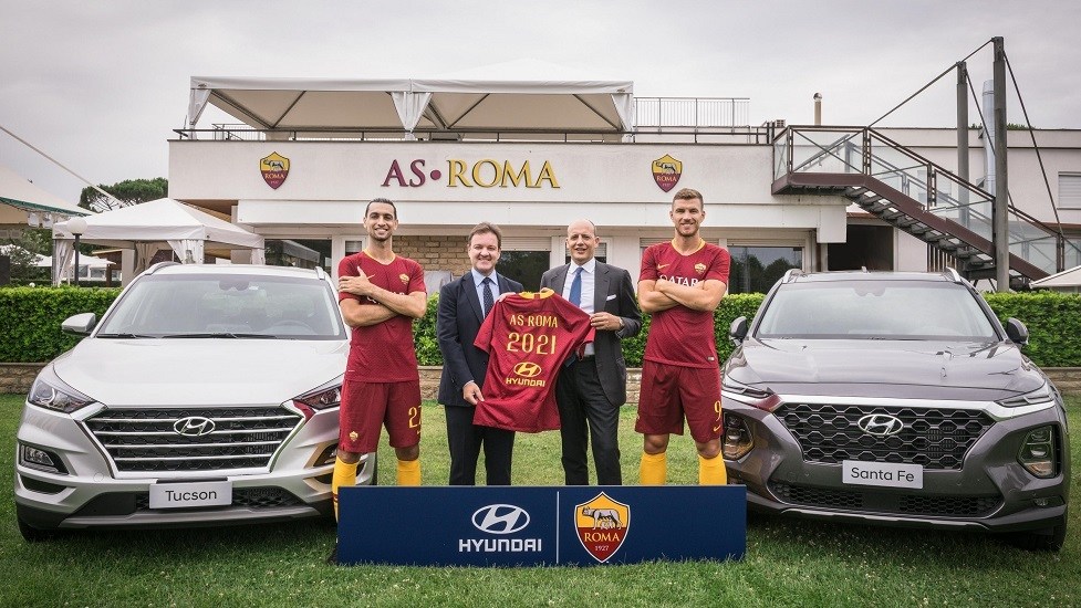 Η Hyundai χορηγικός συνεργάτης της AS Roma