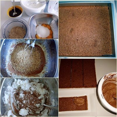 “Shirley Temple” τούρτα  –  τούρτα  σοκολάτας με φουντούκια