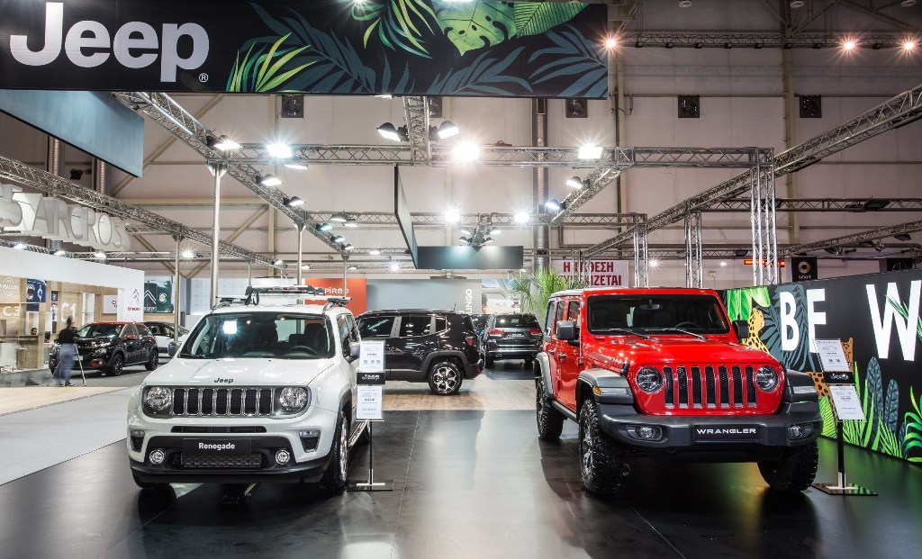 Εντυπωσιάζουν τα  νέα Jeep Wrangler και Jeep Renegade στην «Αυτοκίνηση 2018»