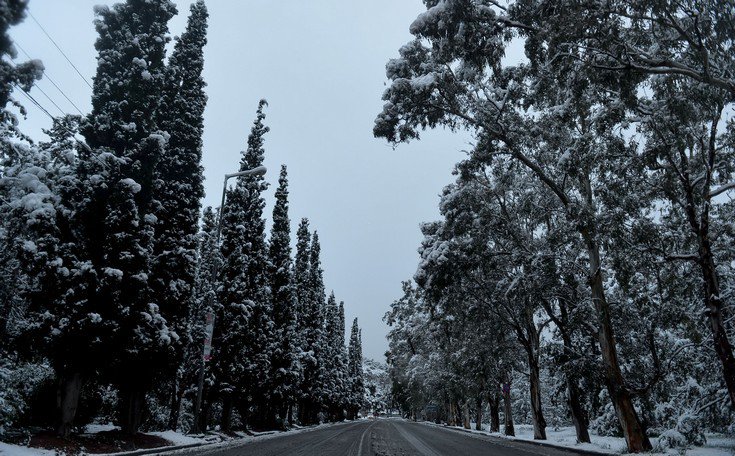 Καιρός με πιθανότητα χιονιά στην Πάρνηθα