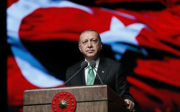 Ερντογάν: Θα αναλάβουμε την ευθύνη να πολεμήσουν την τρομοκρατία στην Συρία