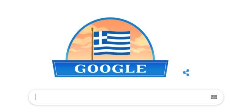 Την Ελληνική Επανάσταση τιμά η Google με το σημερινό της doodle