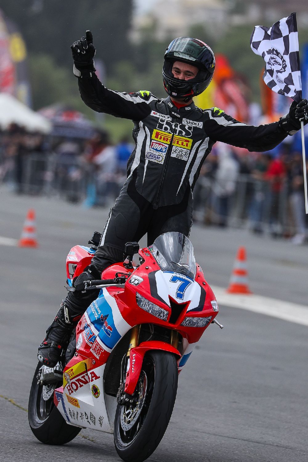 Honda CBR600RR: 1η θέση της κατηγορίας Supersports κατέκτησε ο Δημήτρης Καρακώστας