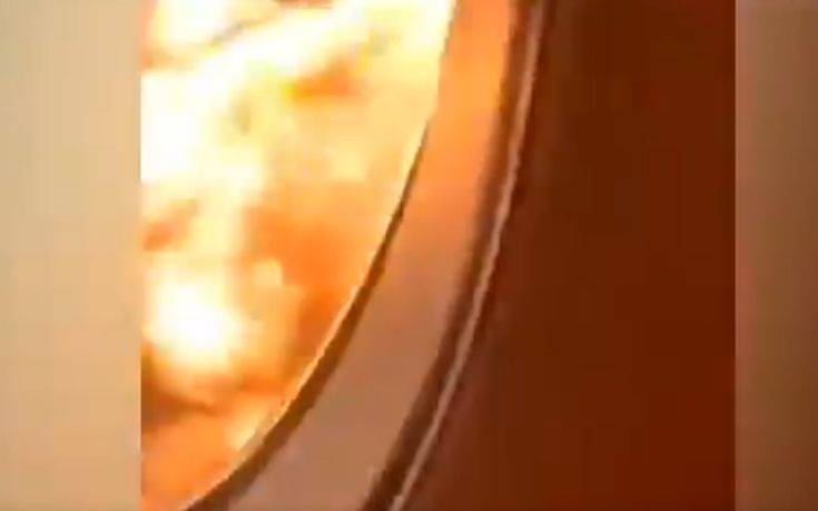 Ρωσία: Σοκαριστικό βίντεο μέσα από το φλεγόμενο αεροπλάνο
