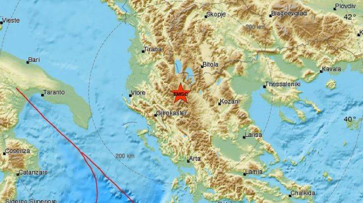 Ισχυρός σεισμός έγινε αισθητός σε Φλώρινα και Καστοριά