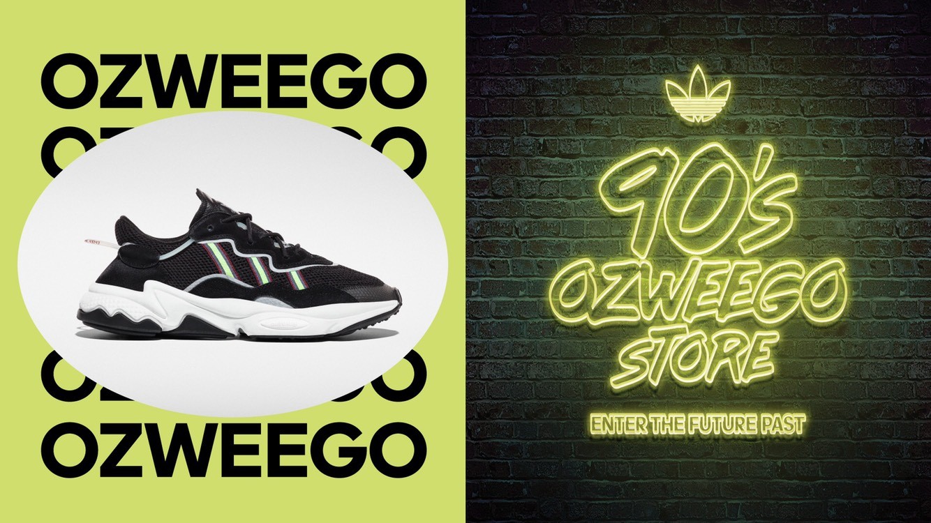 Το OZWEEGO σε ταξιδεύει στη δεκαετία του ’90 στο adidas Originals store Athens