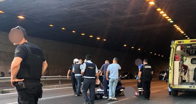 Θεσσαλονίκη: Πήδηξε από γέφυρα για να αυτοκτονήσει και… έπεσε πάνω σε μοτοσικλετιστή