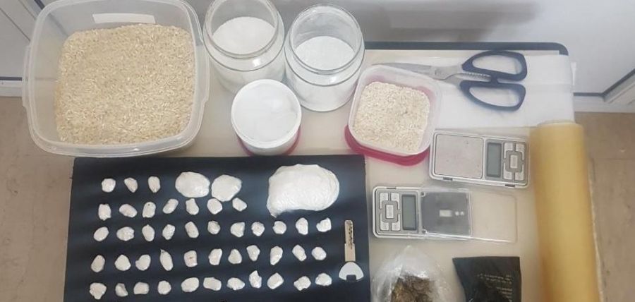 Θεσσαλονίκη: Έκρυβαν ναρκωτικά μέσα σε σπυρωτό ρύζι