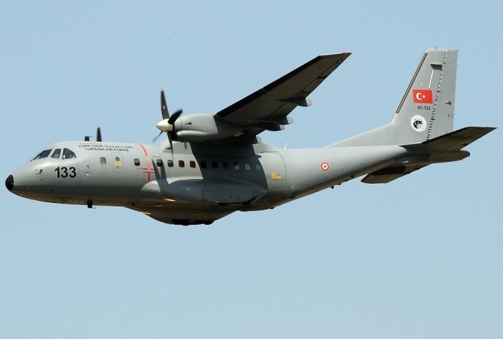 Συνεχής η ένταση πάνω από το Αιγαίο, η Τουρκία έστειλε δύο κατασκοπευτικά CN-235