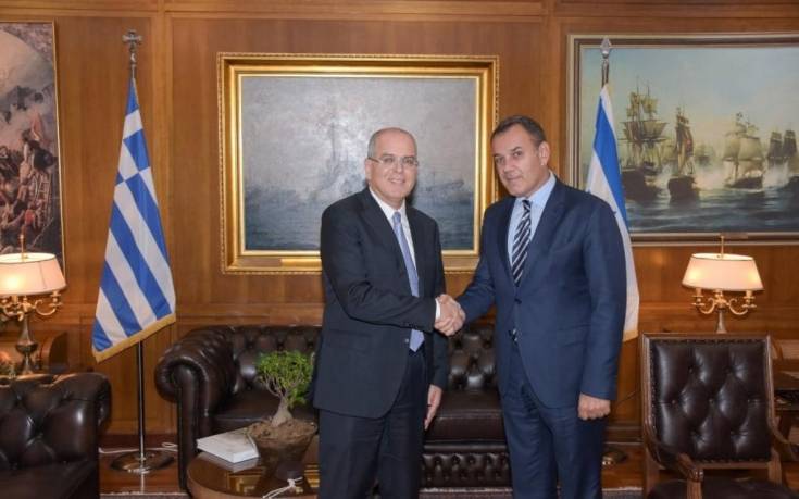 Συνάντηση Παναγιωτόπουλου με τον νέο πρέσβη του Ισραήλ