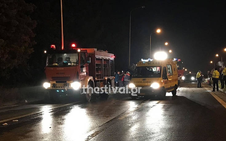 Τραγωδία στην άσφαλτο: Δύο νεκροί σε τροχαίο στη Θεσσαλονίκη