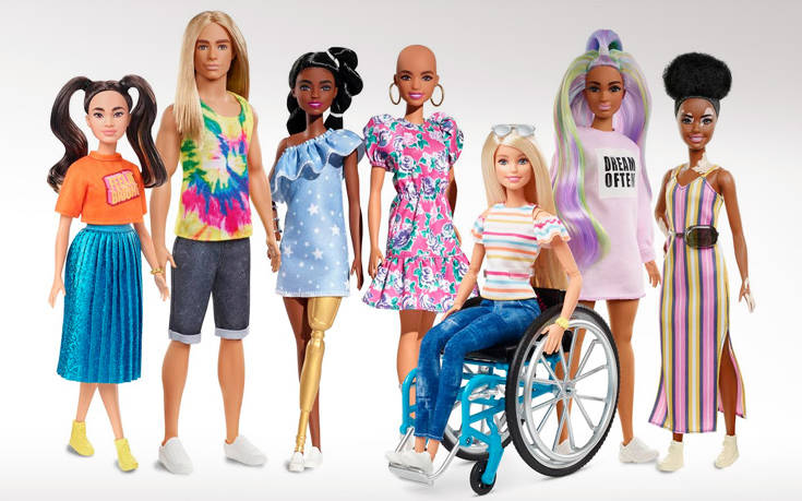 Η Barbie προάγει τη διαφορετικότητα