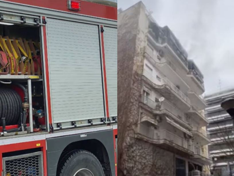 Τραγωδία στη Θεσσαλονίκη: Νεκροί δύο ηλικιωμένοι από φωτιά σε διαμέρισμα (βίντεο)