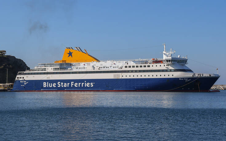 Απέπλευσε από το λιμάνι της Λήμνου, το «Blue Star Μύκονος» – Το πλοίο δεν θα επιβιβάσει άλλους επιβάτες