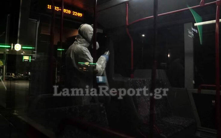 Λαμία: Ξεκίνησε συστηματική απολύμανση στα Αστικά λεωφορεία λόγω κορονοϊού