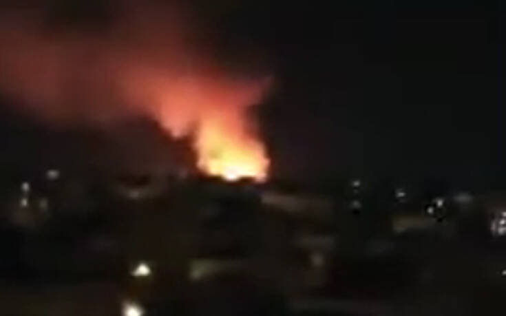 Μεγάλη φωτιά στον Εύοσμο Θεσσαλονίκης: Κάηκαν περίπου 5 στρέμματα