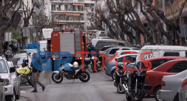 Έκρηξη σε διαμέρισμα στο κέντρο της Θεσσαλονίκης (βίντεο)