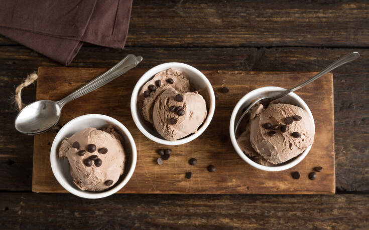 Πώς να φτιάξετε το πιο εύκολο παγωτό παρφέ σοκολάτα
