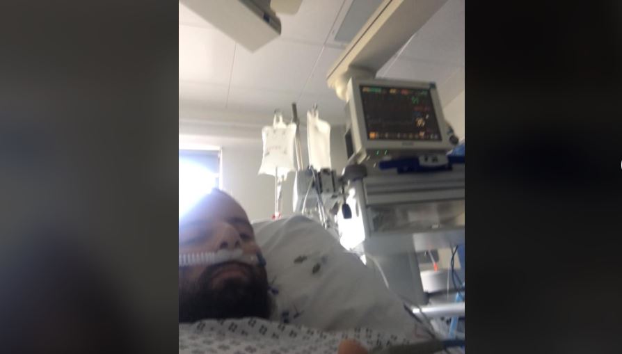 Κορωνοϊός: 35χρονος Έλληνας που ξύπνησε από κώμα δίνει τη δική του απάντηση στους αρνητές του ιού [εικόνα]