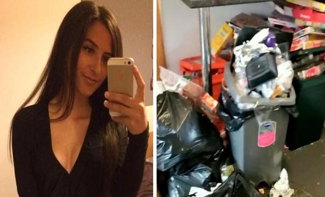 19χρονη δεν καθαρίζει εδώ και έναν χρόνο και έχει το πιο βρώμικο σπίτι στη χώρα