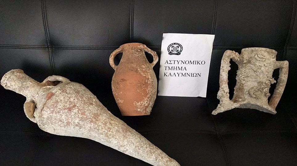 Βρήκαν πάλι αρχαιότητες σε σπίτι στην Κάλυμνο