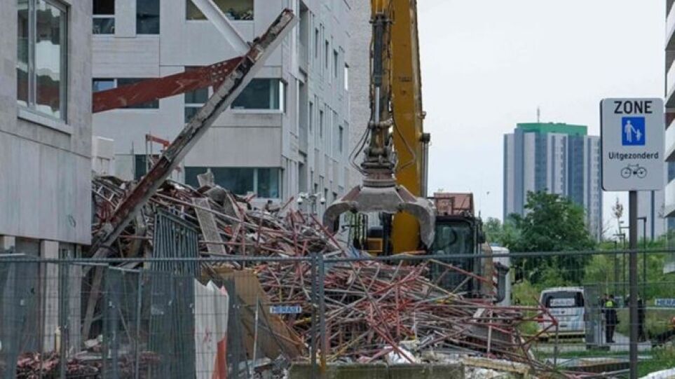 Βέλγιο: Πέντε νεκροί οικοδόμοι από την κατάρρευση υπό κατασκευή σχολείου στην Αμβέρσα