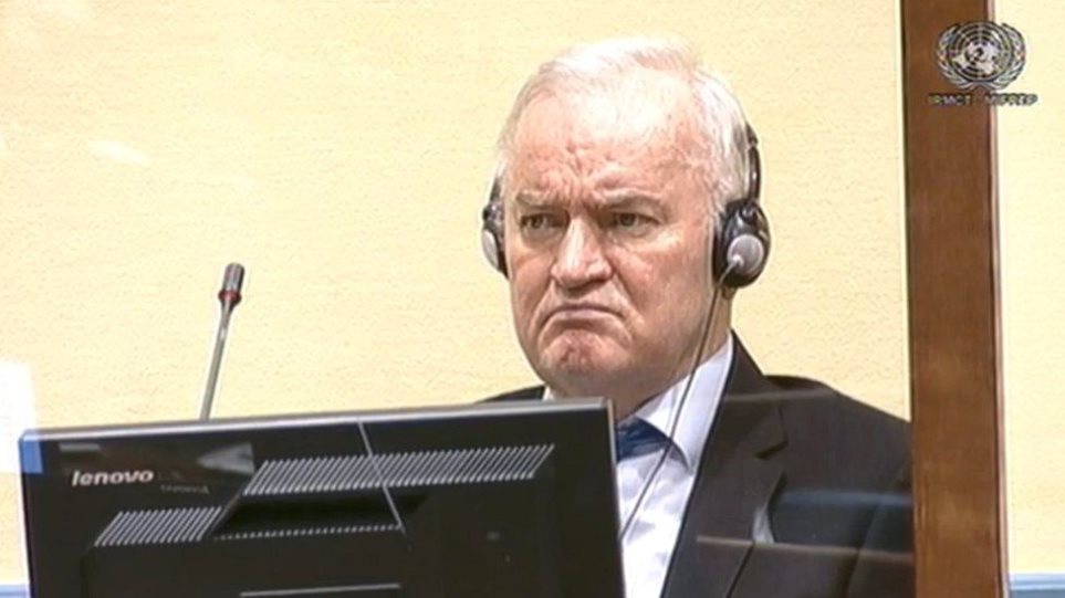 Ηνωμένα Έθνη: Απορρίφθηκε η προσφυγή του «Χασάπη της Βοσνιάς» Ράτκο Μλάντιτς