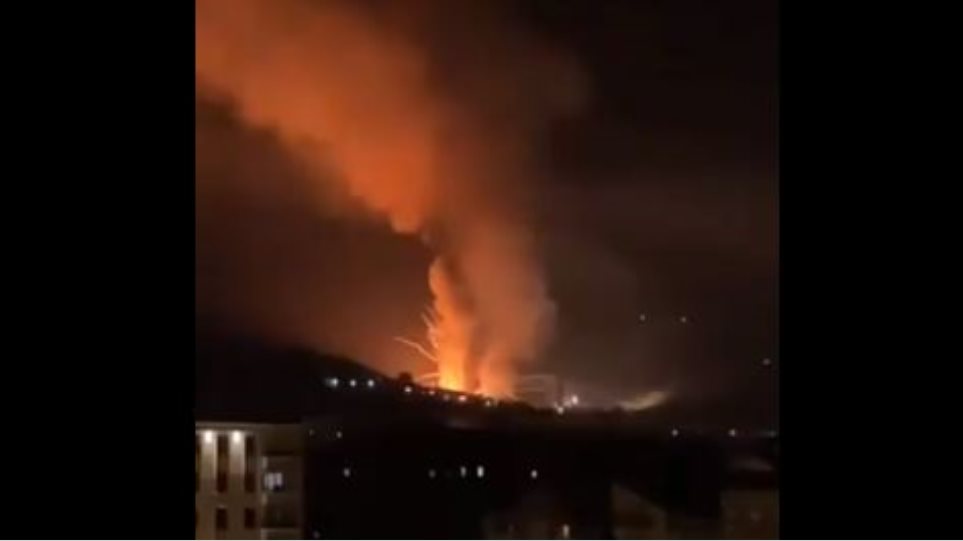 Σερβία: Αλλεπάλληλες εκρήξεις σε εργοστάσιο παραγωγής πυρομαχικών στο Τσάτσακ