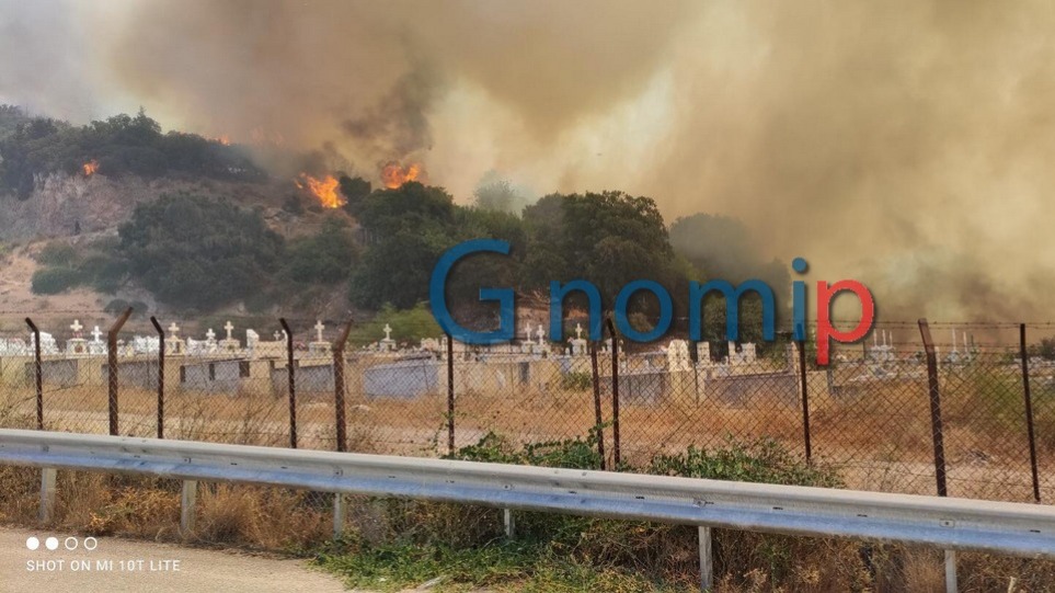 Φωτιά καίει αγροτοδασική έκταση στην Ελεκίστρα Αχαΐας: Εκκενώνεται το Σούλι