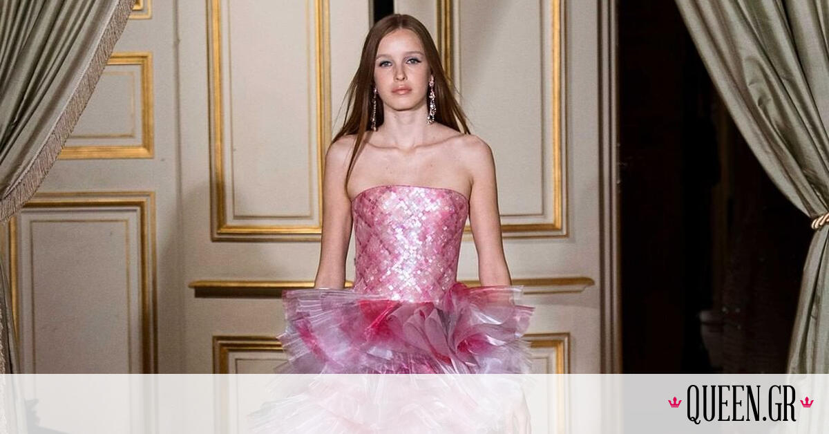 Giorgio Armani Haute Couture FW 21/22: Το ροζ χρώμα πρωταγωνιστεί στην εντυπωσιακή συλλογή