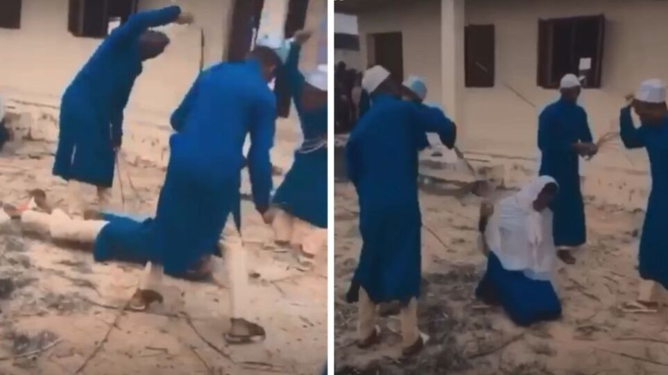 Δάσκαλοι στη Νιγηρία μαστιγώνουν μαθήτρια γιατί κατανάλωσε αλκοόλ – Δείτε το εξοργιστικό βίντεο