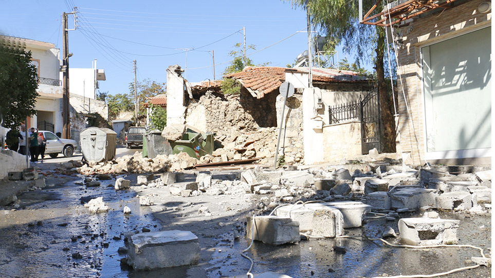 Ηράκλειο Κρήτης: Πάνω από 3.000 μη κατοικήσιμα σπίτια μετά τον σεισμό