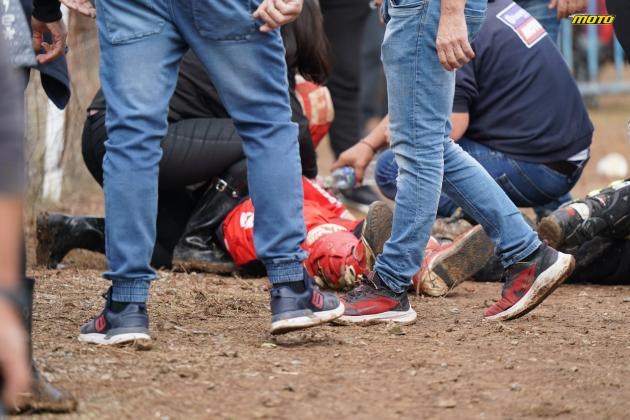 Σοβαρό ατύχημα σε αγώνα motocross στα Γιαννιτσά- Διασωληνομένοι δύο θεατές