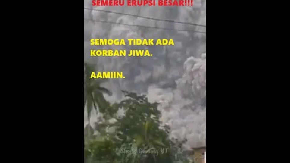Ινδονησία: Δεκατρείς νεκροί και 98 τραυματίες από την έκρηξη του ηφαιστείου Σεμέρου