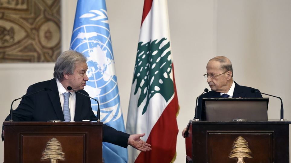 Σε 6 με 7 χρόνια θα βγει από την κρίση ο Λίβανος δηλώνει ο πρόεδρος Αούν