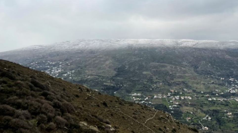 Καιρός – Κακοκαιρία Ελπίδα: Σε ετοιμότητα οι αρχές, συστάσεις του δήμου Άνδρου για την επέλαση του χιονιά