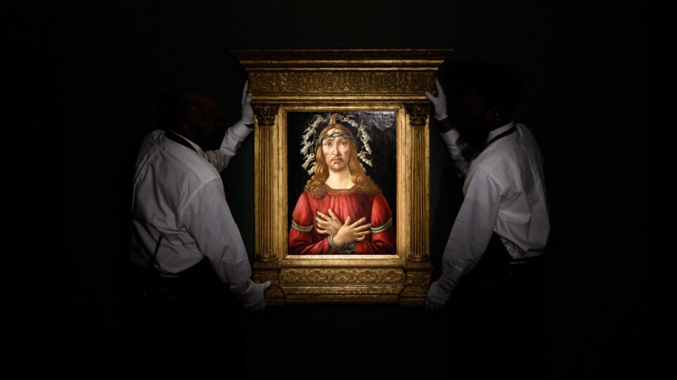 Σπάνιος πίνακας του Μποτιτσέλι πουλήθηκε σε δημοπρασία στη Νέα Υόρκη έναντι 45 εκατομμυρίων δολαρίων