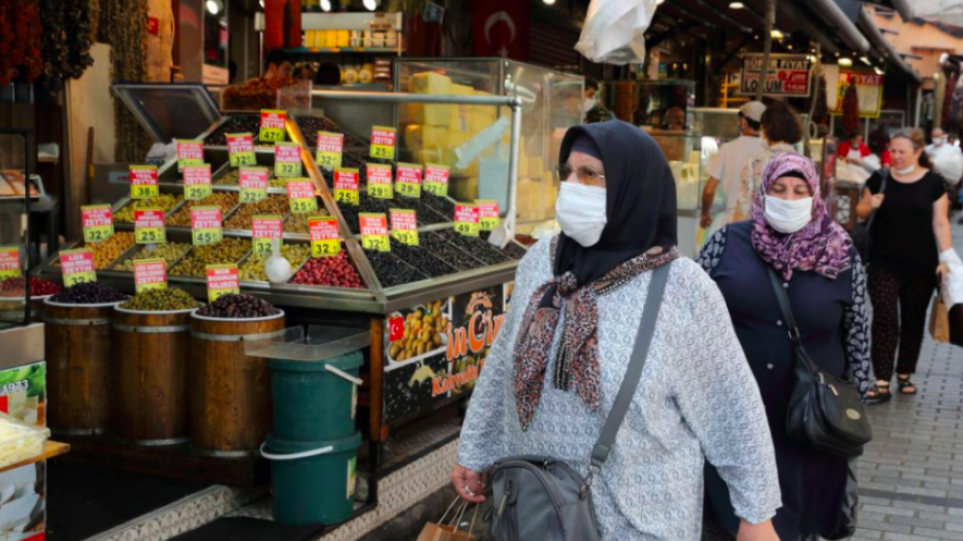 Τουρκία – Κορωνοϊός: Σχεδόν 45.000 νέα κρούσματα, καθώς η παραλλαγή «Omicron» εξαπλώνεται