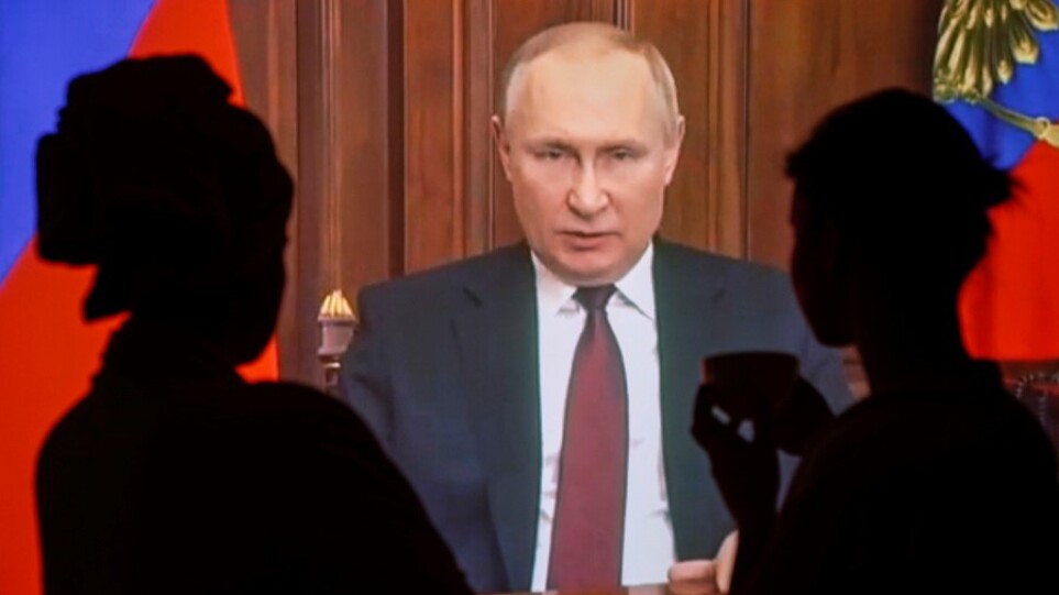Πόλεμος στην Ουκρανία: Ο Πούτιν ίσως είχε βιντεοσκοπήσει το διάγγελμα της εισβολής από τις 21 Φεβρουαρίου