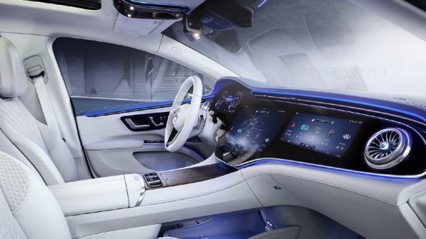 Το επαναστατικό in-vehicle infotainment σύστημα που θα εγκατασταθεί στην ηλεκτρική  Mercedes EQS EV
