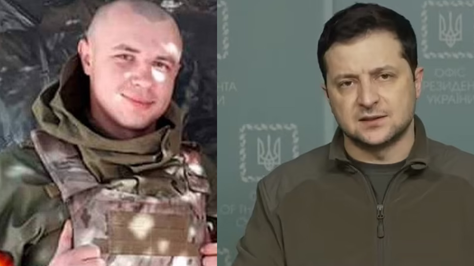 Εισβολή στην Ουκρανία: Ο πεζοναύτης Vitaly Shakun που ανατινάχθηκε για να καθυστερήσει τους Ρώσους έγινε «ήρωας της Ουκρανίας»