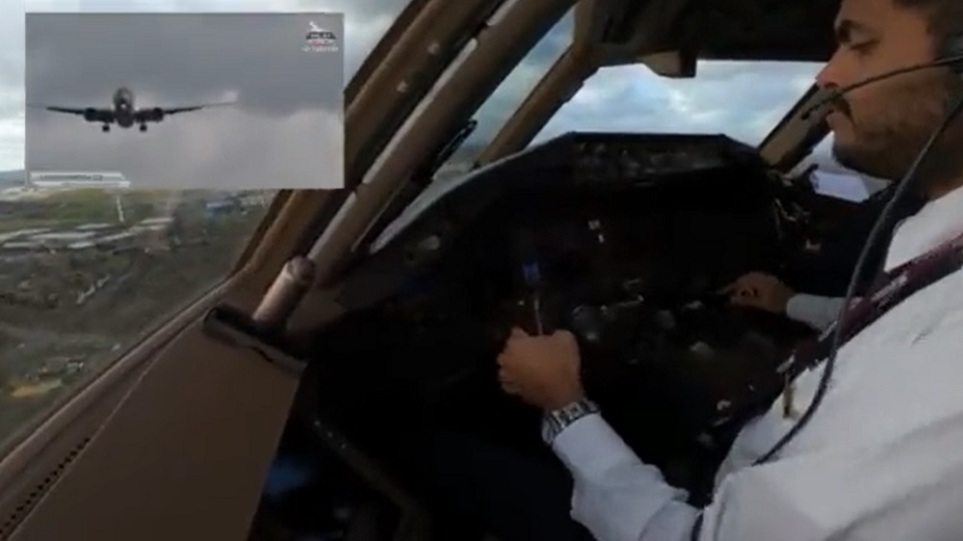Κακοκαιρία στη Βρετανία: Δείτε βίντεο με την απίστευτη προσπάθεια πιλότου να προσγειώσει Boeing στο Χίθροου