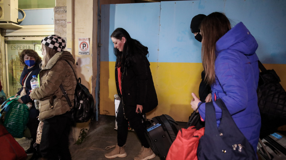 Πόλεος στην Ουκρανία: 451 Ουκρανοί πρόσφυγες εισήλθαν το τελευταίο 24ωρο στην Ελλάδα