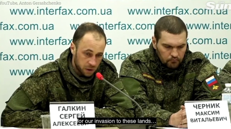 Πόλεμος στην Ουκρανία: Αιχμάλωτοι Ρώσοι στρατιώτες ζητούν από τον Πούτιν να σταματήσει την εισβολή