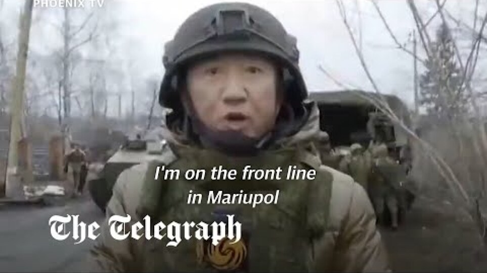 Πόλεμος στην Ουκρανία: Ποιος είναι ο Κινέζος δημοσιογράφος που έχει «άκρες» στα ρωσικά στρατεύματα που πολεμούν