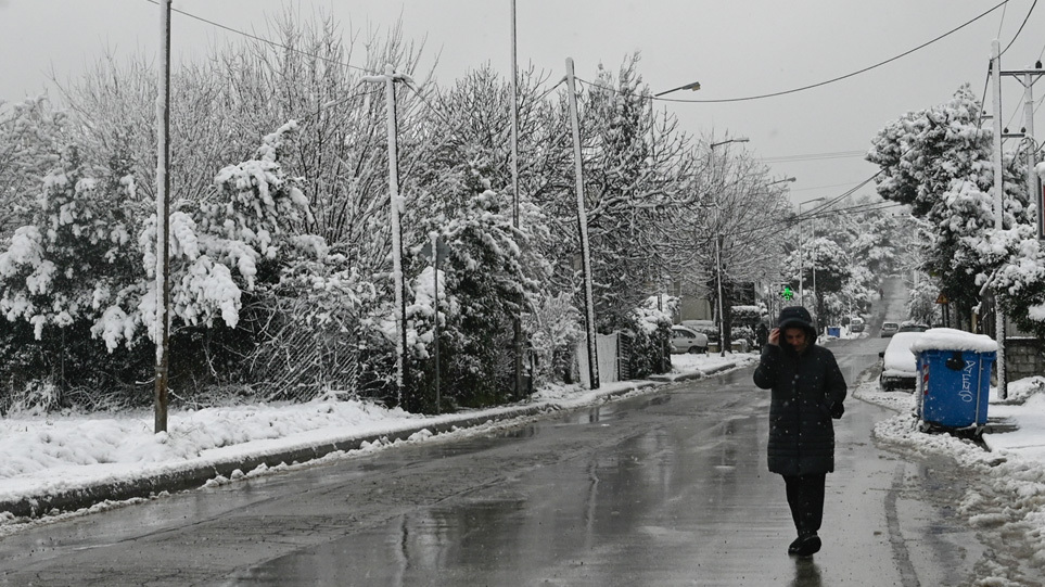 Κακοκαιρία «Φίλιππος»: Χιόνια και την Παρασκευή στην Αττική, κλείνουν ξανά για τα φορτηγά  Αττική Οδός και Αθηνών-Λαμίας