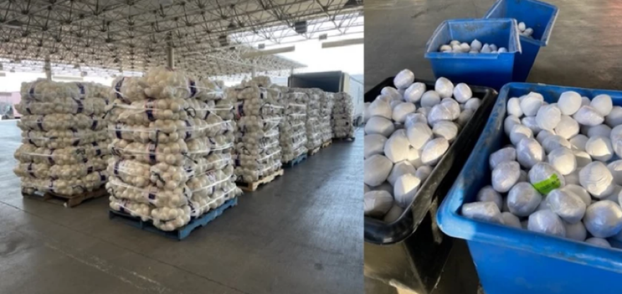 Μεξικανοί διακινητές μεταμφίεσαν 600 κιλά ναρκωτικών σε… λευκά κρεμμύδια!