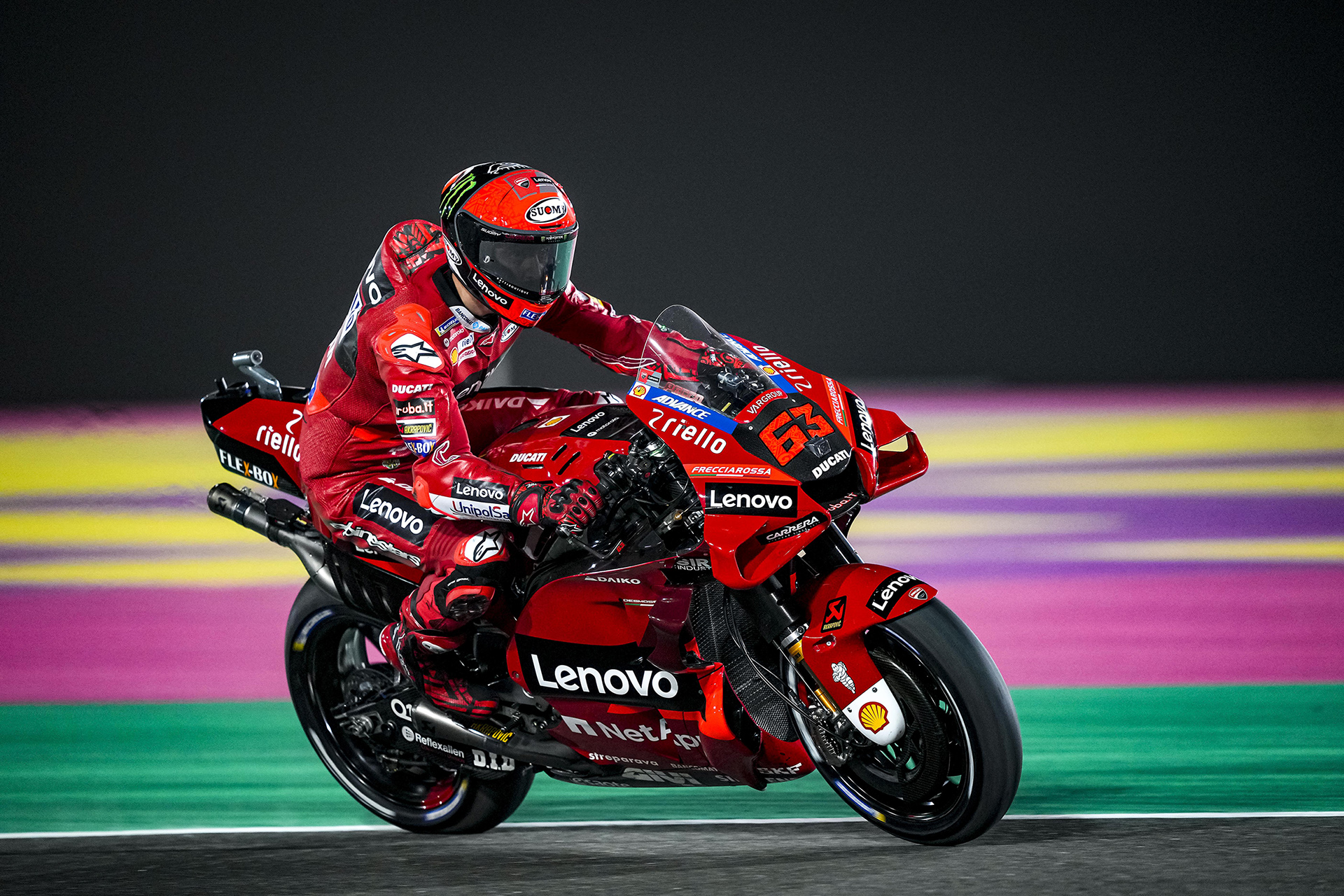 Η Ducati «στις πλάτες» του Enea Bastianini και στην πρώτη θέση στο Κατάρ