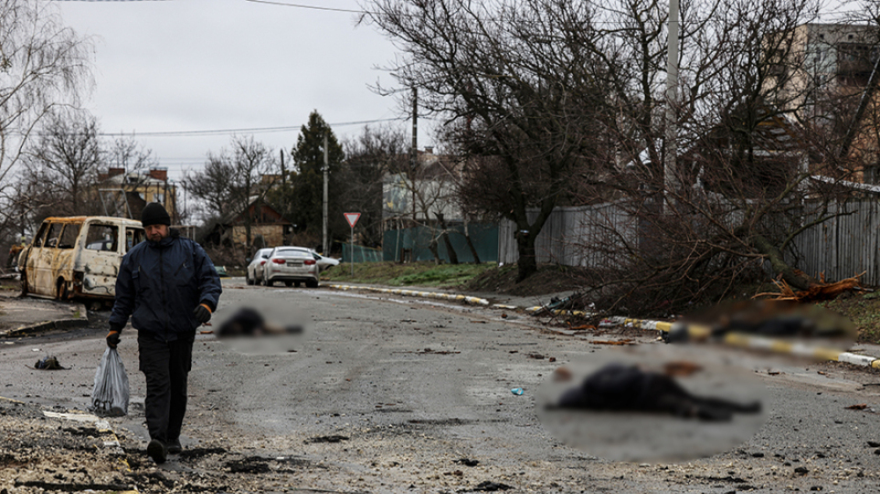 Πόλεμος στην Ουκρανία: Οι υπεύθυνοι των εγκλημάτων πρέπει να λογοδοτήσουν, λέει το ΥΠΕΞ για την Μπούτσα